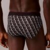 Σλιπ με γραφικό Monogram από ελαστική Microfiber Σλιπ με γραφικό Monogram από ελαστική Microfiber