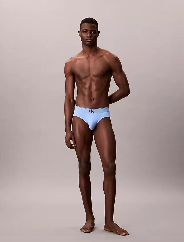 Σλιπ σε πακέτο των 3 τεμαχίων από Cotton Stretch με γραφικό Monogram Σλιπ σε πακέτο των 3 τεμαχίων από Cotton Stretch με γραφικό Monogram