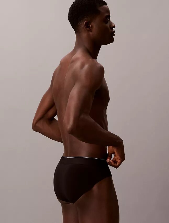 Σλιπ σε πακέτο των 3 τεμαχίων από Cotton Stretch με γραφικό Monogram Σλιπ σε πακέτο των 3 τεμαχίων από Cotton Stretch με γραφικό Monogram