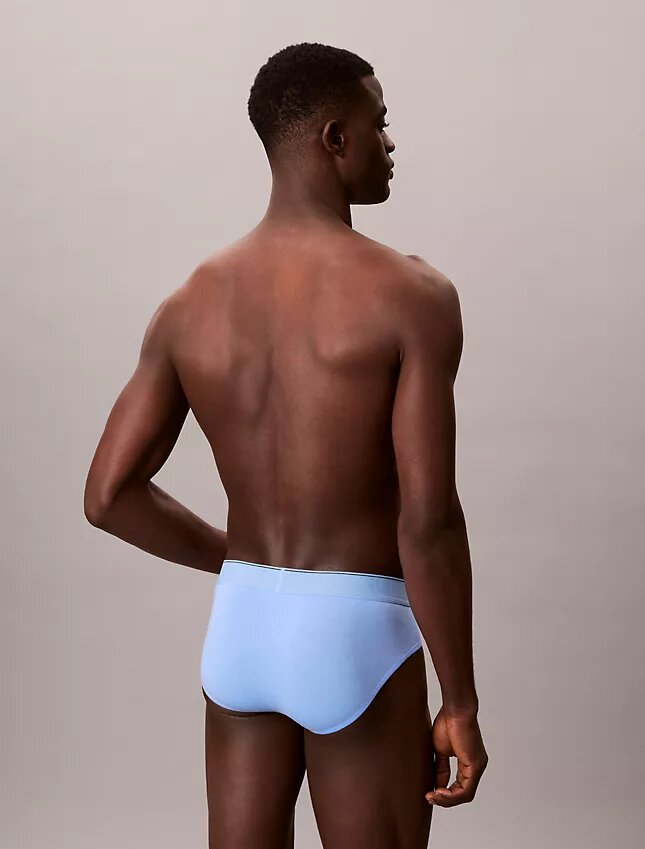 Σλιπ σε πακέτο των 3 τεμαχίων από Cotton Stretch με γραφικό Monogram Σλιπ σε πακέτο των 3 τεμαχίων από Cotton Stretch με γραφικό Monogram