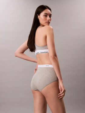 Σλιπ υψηλής μέσης από Cotton Stretch βαμβάκι