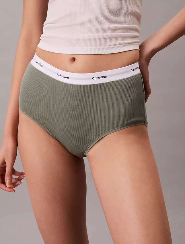 Σλιπ υψηλής μέσης από Cotton Stretch βαμβάκι Σλιπ υψηλής μέσης από Cotton Stretch βαμβάκι