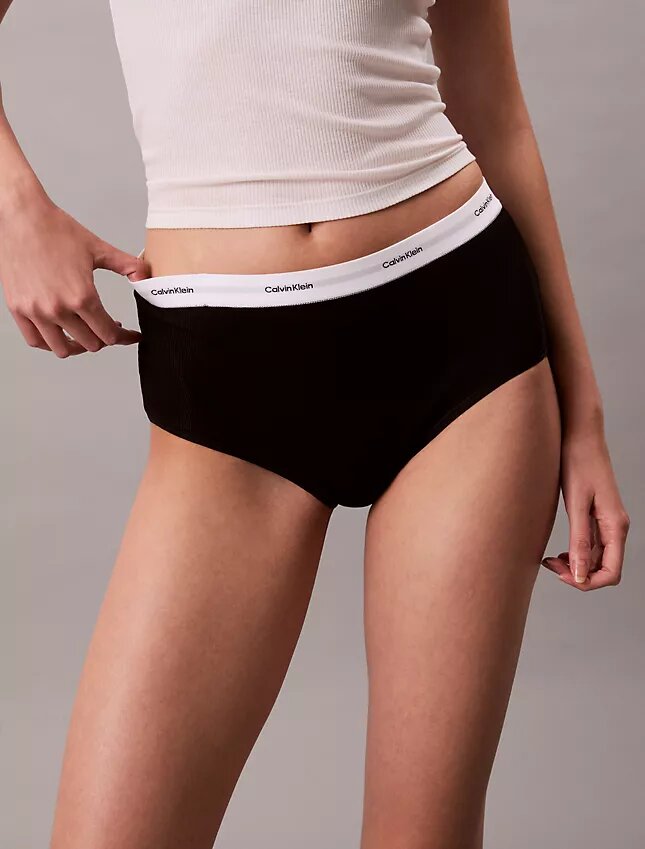 Σλιπ υψηλής μέσης από Cotton Stretch βαμβάκι Σλιπ υψηλής μέσης από Cotton Stretch βαμβάκι