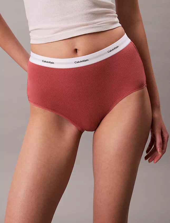 Σλιπ υψηλής μέσης από Cotton Stretch βαμβάκι Σλιπ υψηλής μέσης από Cotton Stretch βαμβάκι