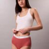 Σλιπ υψηλής μέσης από Cotton Stretch βαμβάκι Σλιπ υψηλής μέσης από Cotton Stretch βαμβάκι