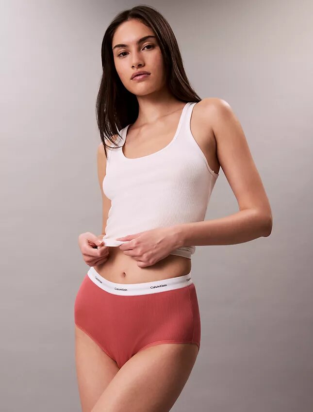 Σλιπ υψηλής μέσης από Cotton Stretch βαμβάκι Σλιπ υψηλής μέσης από Cotton Stretch βαμβάκι