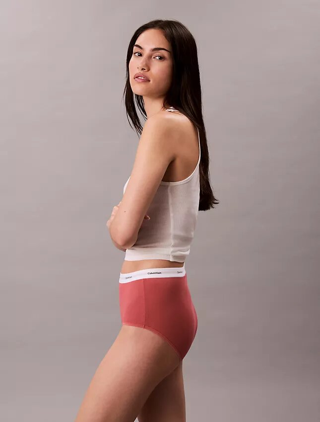 Σλιπ υψηλής μέσης από Cotton Stretch βαμβάκι Σλιπ υψηλής μέσης από Cotton Stretch βαμβάκι