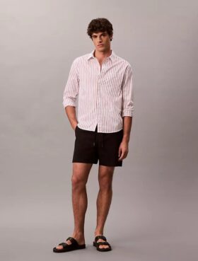 Σορτς από Cotton Stretch βαμβάκι