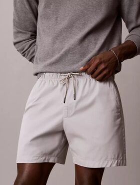 Σορτς από Cotton Stretch βαμβάκι