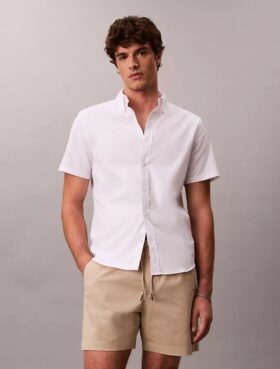 Σορτς από Cotton Stretch βαμβάκι
