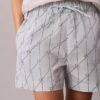 Σορτς από βαμβακερό ποπλίν με τύπωμα Σορτς από βαμβακερό ποπλίν με τύπωμα