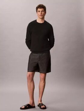 Σορτς Chambray Straight 7″ χωρίς κουμπιά
