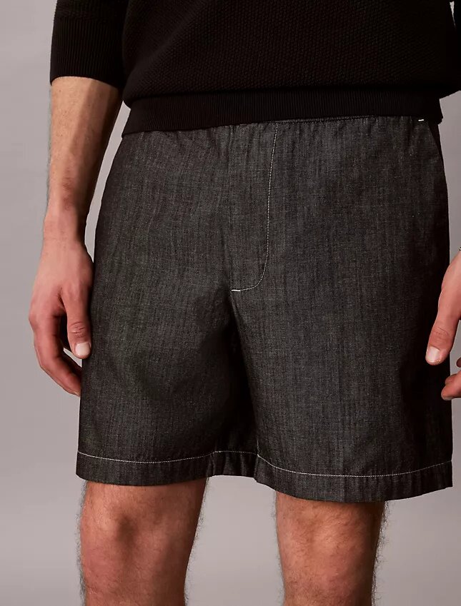 Σορτς Chambray Straight 7″ χωρίς κουμπιά Σορτς Chambray Straight 7″ χωρίς κουμπιά