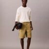 Σορτς καμπαρντίνα από ελαστικό Cotton Stretch ύφασμα