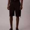 Σορτς καμπαρντίνα από ελαστικό Cotton Stretch ύφασμα