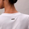 Στενό T-shirt από Modal Στενό T-shirt από Modal