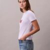 Στενό T-shirt με διαχωρισμένο λογότυπο