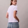 Στενό T-shirt με διαχωρισμένο λογότυπο