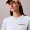 Στενό T-shirt με γραφικό λογότυπο Στενό T-shirt με γραφικό λογότυπο