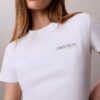 Στενό T-shirt με γραφικό λογότυπο Στενό T-shirt με γραφικό λογότυπο