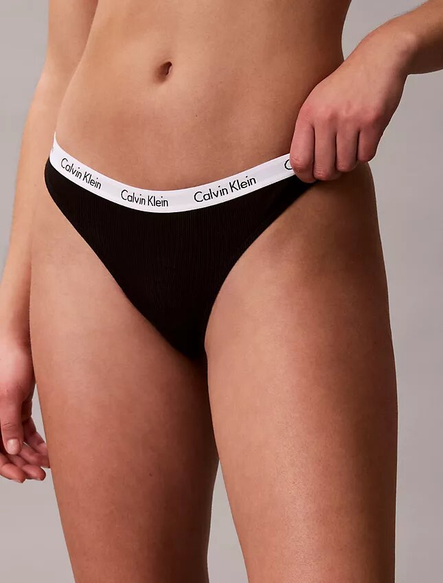 Στρινγκ Carousel από Cotton Stretch με ραβδώσεις, σε συσκευασία των 3 τεμαχίων Thong Στρινγκ Carousel από Cotton Stretch με ραβδώσεις, σε συσκευασία των 3 τεμαχίων Thong