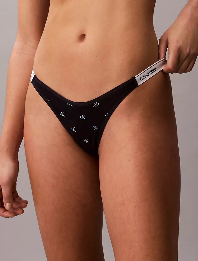 Στρινγκ Thong με βουτηγμένο λογότυπο Στρινγκ Thong με βουτηγμένο λογότυπο