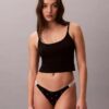 Στρινγκ Thong με βουτηγμένο λογότυπο Στρινγκ Thong με βουτηγμένο λογότυπο