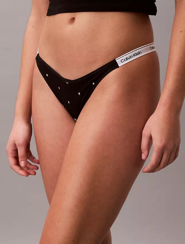 Στρινγκ Thong με βουτηγμένο λογότυπο Στρινγκ Thong με βουτηγμένο λογότυπο
