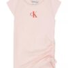 Τ-shirt για κορίτσια Monologo με πτυχώσεις στο πλάι