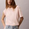 T-shirt με χαλαρή εφαρμογή και τυπικό λογότυπο T-shirt με χαλαρή εφαρμογή και τυπικό λογότυπο