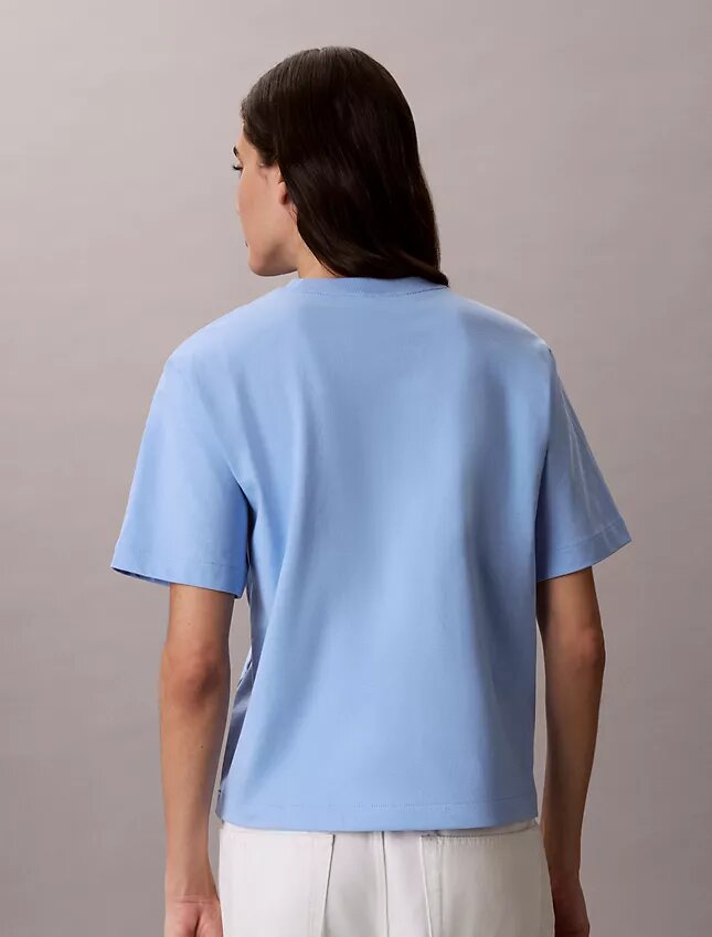 T-shirt με χαλαρή εφαρμογή και τυπικό λογότυπο T-shirt με χαλαρή εφαρμογή και τυπικό λογότυπο