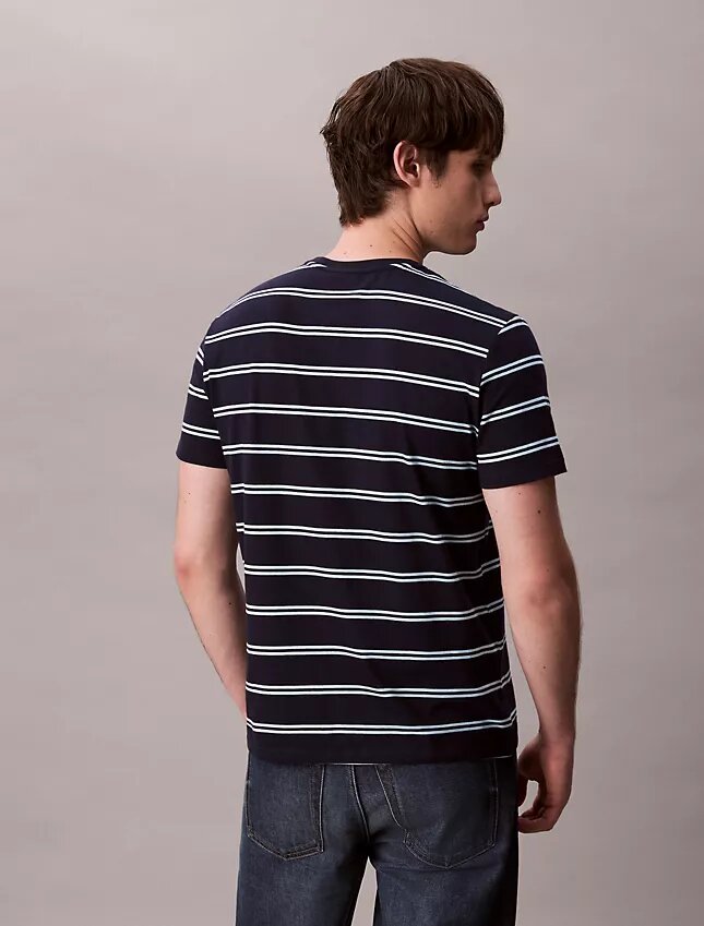T-shirt με στρογγυλό λαιμό και ρίγες Liquid Touch T-shirt με στρογγυλό λαιμό και ρίγες Liquid Touch