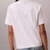 Τ-shirt με στρογγυλό λαιμό και τυπικό λογότυπο σε φαρδιά γραμμή Τ-shirt με στρογγυλό λαιμό και τυπικό λογότυπο σε φαρδιά γραμμή