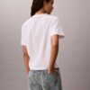 Τ-shirt με στρογγυλό λαιμό και τυπικό λογότυπο σε φαρδιά γραμμή Τ-shirt με στρογγυλό λαιμό και τυπικό λογότυπο σε φαρδιά γραμμή