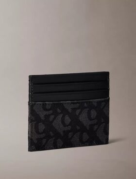 Θήκη καρτών με μοτίβο Monogram σε όλη την επιφάνεια