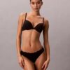Thong από ελαστική Microfiber με δαντέλα, σε συσκευασία 3 τεμαχίων