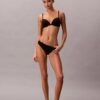 Thong από ελαστική Microfiber με δαντέλα, σε συσκευασία 3 τεμαχίων