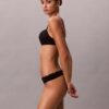 Thong από ελαστική Microfiber με δαντέλα, σε συσκευασία 3 τεμαχίων