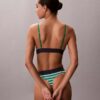 Thong από ελαστική Microfiber με γραφικό Monogram Thong από ελαστική Microfiber με γραφικό Monogram