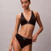 Thong από ελαστική Microfiber με γραφικό Monogram Thong από ελαστική Microfiber με γραφικό Monogram