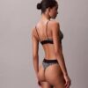 Thong από ελαστική Microfiber με γραφικό Monogram Thong από ελαστική Microfiber με γραφικό Monogram