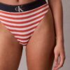 Thong από ελαστική Microfiber με γραφικό Monogram Thong από ελαστική Microfiber με γραφικό Monogram