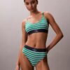 Thong από ελαστική Microfiber με γραφικό Monogram Thong από ελαστική Microfiber με γραφικό Monogram
