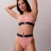 Thong από ελαστική Microfiber με γραφικό Monogram Thong από ελαστική Microfiber με γραφικό Monogram