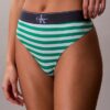 Thong από ελαστική Microfiber με γραφικό Monogram Thong από ελαστική Microfiber με γραφικό Monogram
