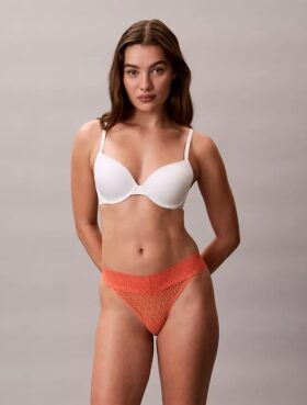 Thong με δαντέλα και λογότυπο Icon