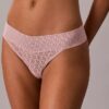 Thong με δαντέλα και λογότυπο Icon