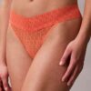 Thong με δαντέλα και λογότυπο Icon