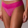 Thong με δαντέλα και λογότυπο Icon