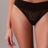 Thong με δαντέλα και λογότυπο Icon